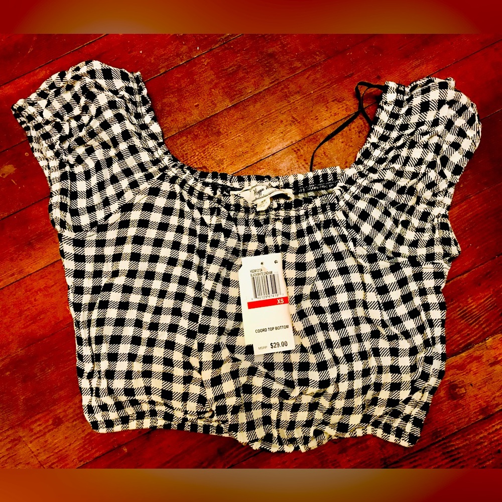 Hippie Rose Half Shirt